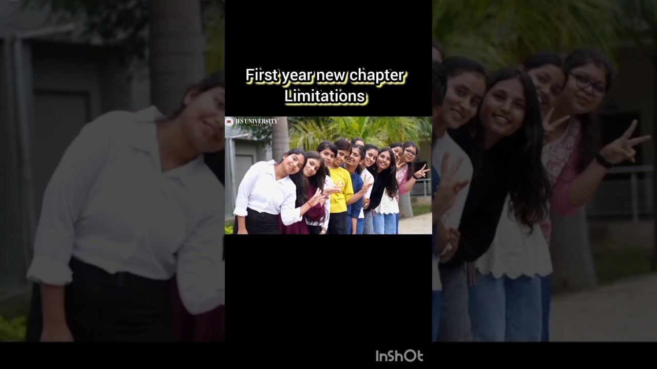 b tech first year  new chapter  2025