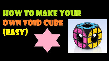 How to make your own Void Cube without holes (easy) -  &25 hf4hs