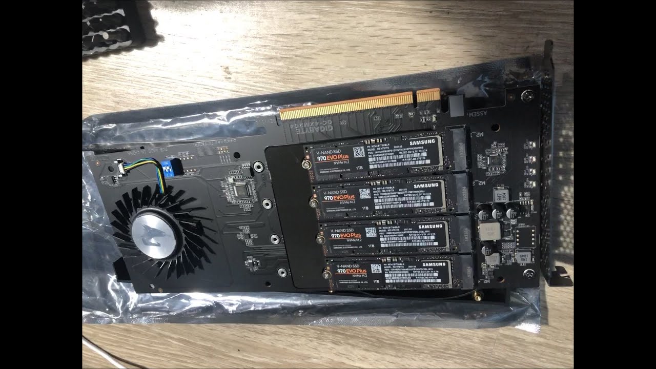 Supercomputer Cluster Build - Chapter 3 - 4x M.2 NVMe PCIe RAID 0 Array ...