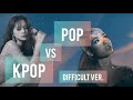 KPOP VS POP | difficult ver.