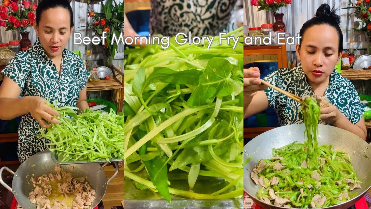 Beef Morning Glory Fry and Eat 