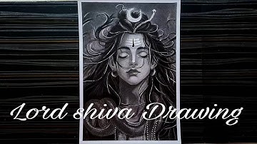 How to Draw Lord Shiva | Mahadev Drawing | Tutorial Video
