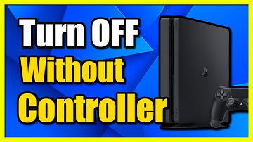 How to TURN OFF PS4 without Controller (Easy Tutorial)