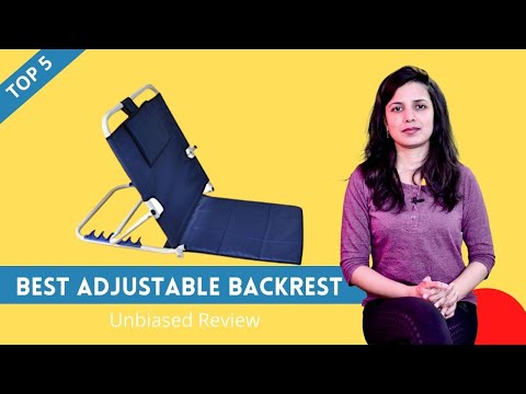 ✅ Top 5: Best Adjustable Backrest in India | Review &