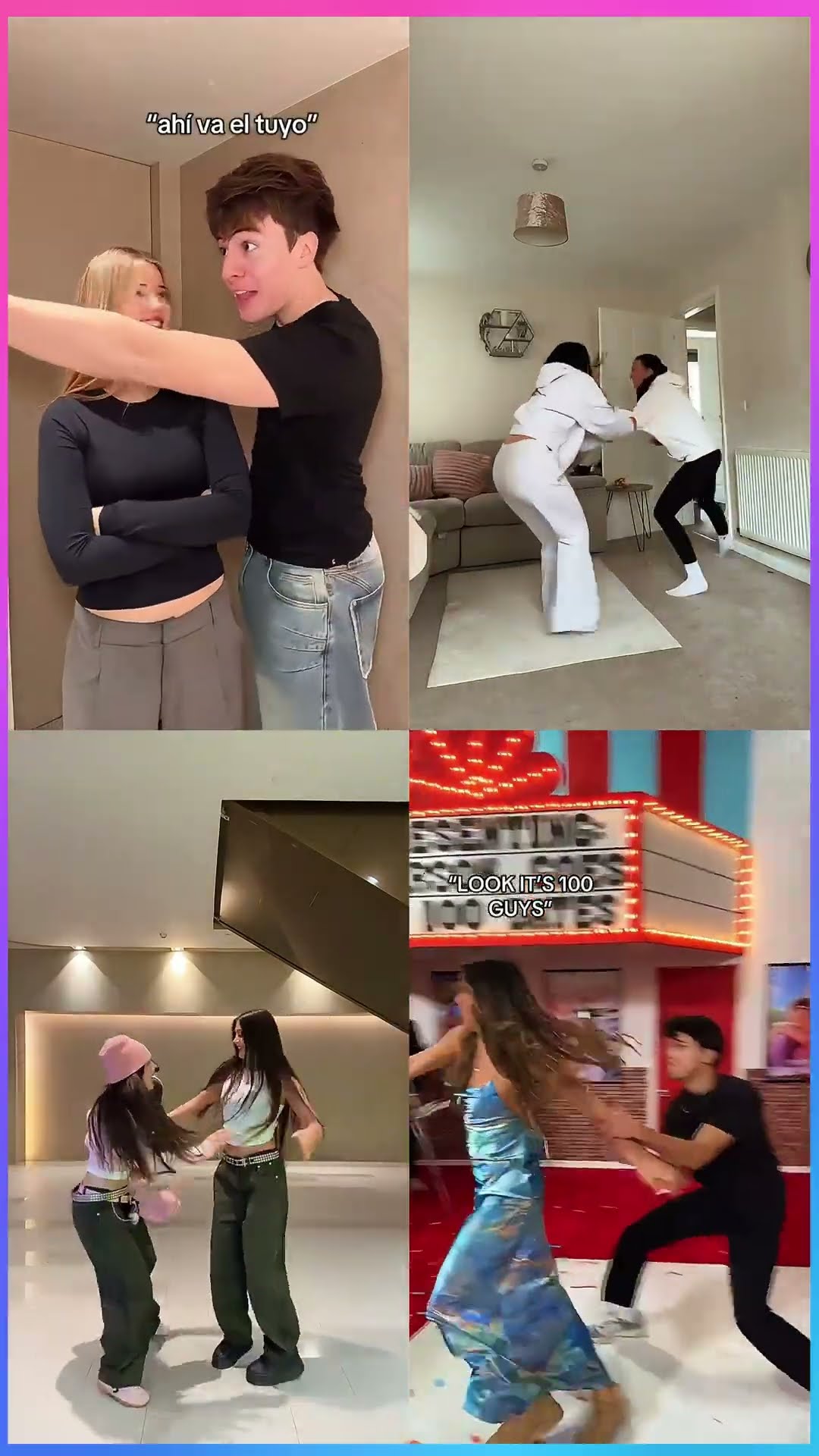 Who did the Best Dance ?? Tatiana x Em x Loz x Avivuni x Brent x Pierson #shorts #tiktok #viral