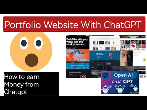 How to Make Responsive Portfolio Website using ChatGPT #chatgpt #ai # ...