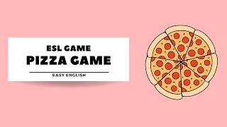 ESL Game Pizza Game - A fun sticky ball game #eslgames