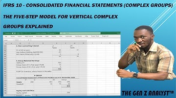 IFRS 10: The 5-Step Workings of Consolidated Statement of Financial Position (Vertical Groups)