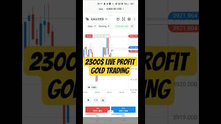 2300$ IN ONE MINUTE GOLD TRADING 😍 #exness #goldtrading #xauusd