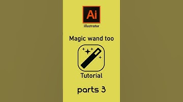 magic wand tool | Adobe illustrator #adobeillustrator #tips #tutorial #magcwondtool #shortvideo #ado