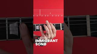 Immigrant Song - Led Zeppelin #guitarlesson