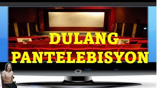 DULANG PANTELEBISYON- KAHULUGAN AT ELEMENTO