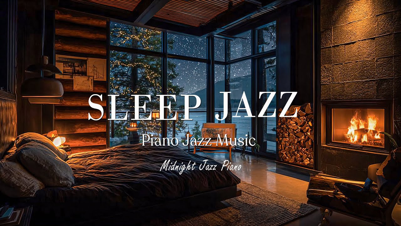 🌠 Soft Night Jazz Music – Delicate Piano Instrumentals for Sleep & Relaxation