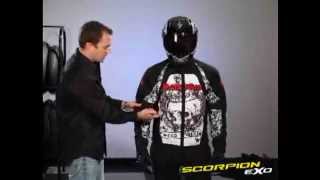 バイクウェア・装備 SCORPION EXO Skull Bucket Jacket US XL Scorpion Skull Bucket Jacket at Motorcycle-Superstore.com - YouTube