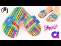 How to make drinking straw slippers at home | Best out of waste | Artkala 244