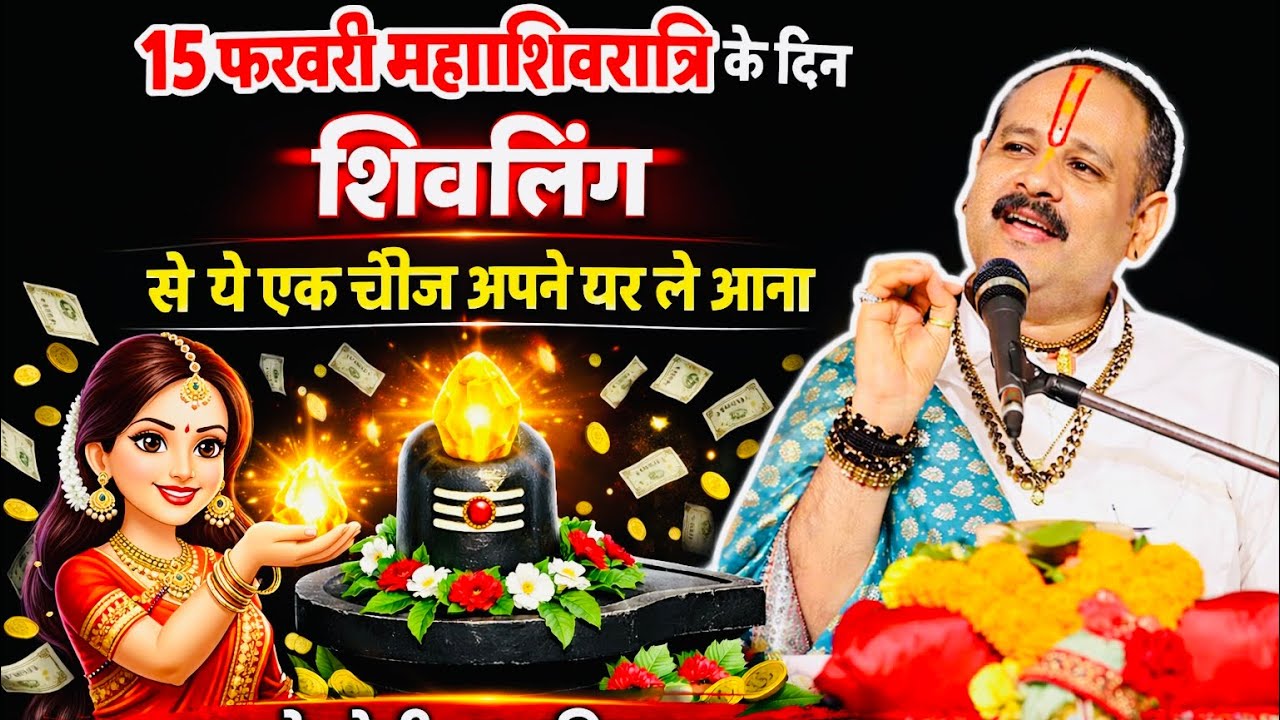 15 फरवरी महाशिवरात्रि के दिन शिवलिंग से ये एक चीज अपने घर ले आना घर में होगी धन की बरसात