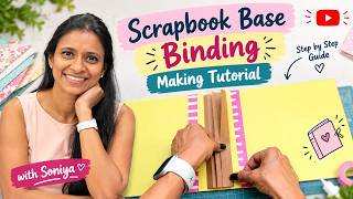 New scrapbook Binding technique for beginners @GrowingCraft