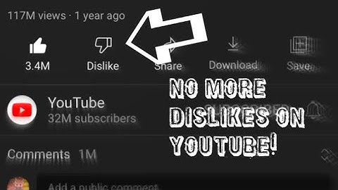 RIP YouTube Dislike Button: 2005 - 2021