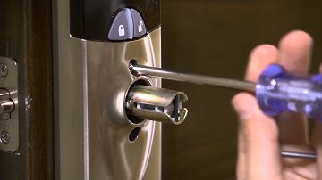 Schlage Home Keypad Lever Lock Installation