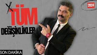 Tüm Değişiklikler !!!