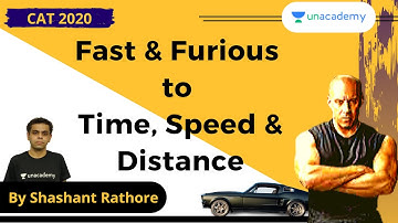 FAST & FURIOUS to TSD | Crack CAT 2020 with Shashant Rathore