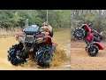 MONSTER Quad Mud Boggin - Buttery Vlogs Ep78