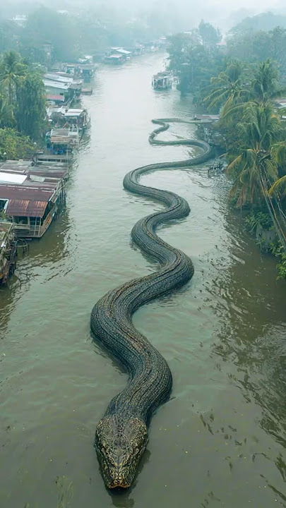 The Serpent Everyone in This Village Will Never Forget 😱 #wildlife #shorts