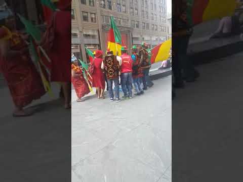 Cameroon-Info.Net: Les camerounais de New York accueillenent Paul Biya