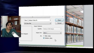 Importing and Editing Videos in Adobe Presenter 8