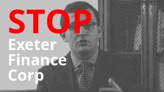 Exeter Finance Corp Calling? | Debt Abuse + Harassment Lawyer