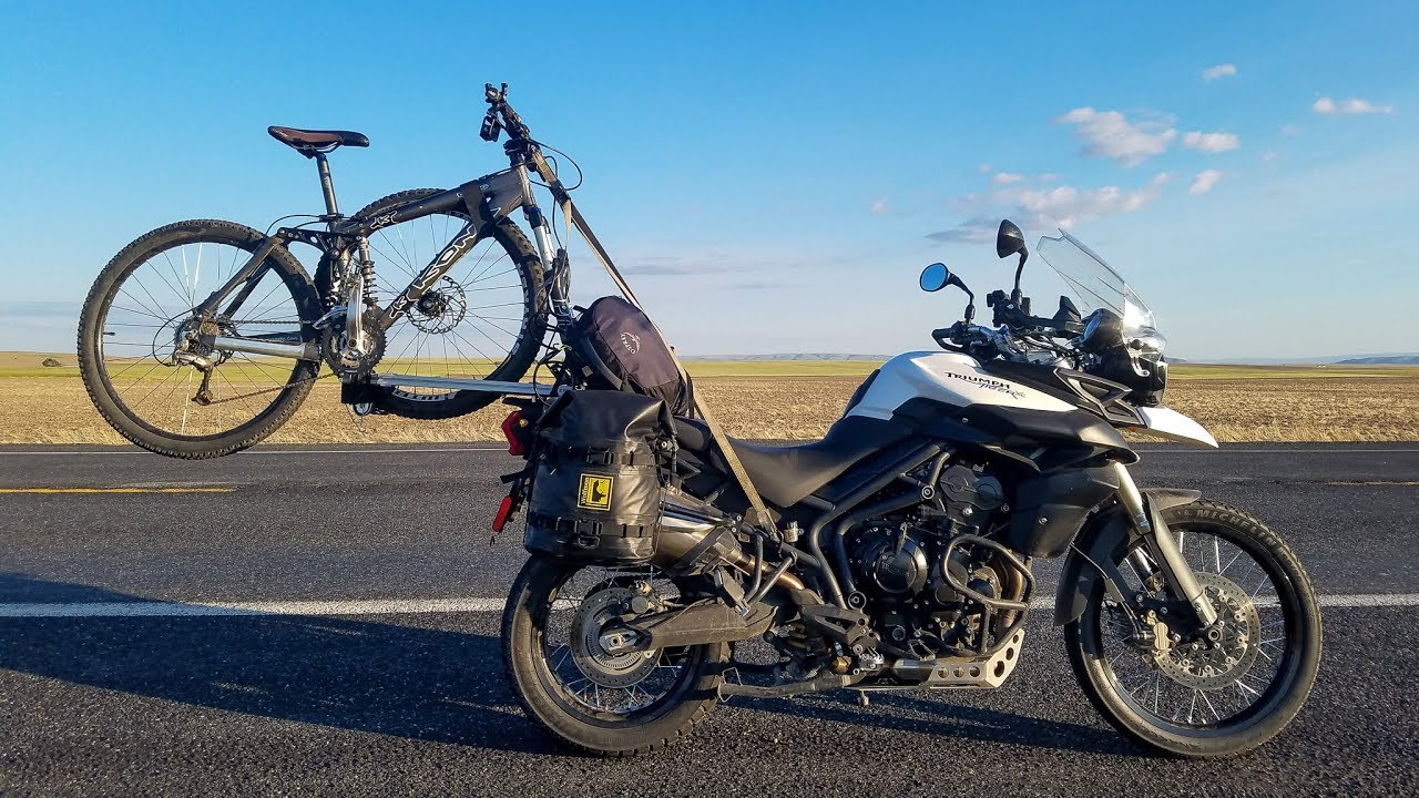 motorcycle bicycle rack