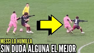 INCREÍBLE😱!!! #messi Humilla a Este Jugador y Le Demuestra Al Mundo Que Es El Mejor Jugador #cr7