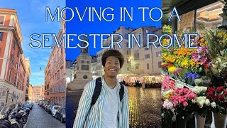 I MOVE IN TO MY SEMESTER ABROAD IN ITALY