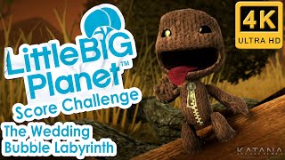 LittleBigPlanet Score Challenge Walkthrough | The Wedding: Bubble Labyrinth