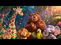 The Giraffe Wore a Polka Dot Tie | Funny Animal Song for Kids | Silly & Educational Nursery Rhyme 🌈🎶