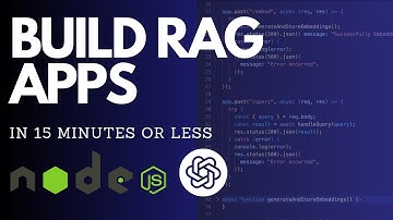 Implement RAG in 15 minutes or less using Node.js, PGVector, Langchain and GPT 4