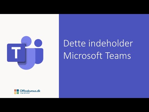 Video: Vad kan jag göra med Microsoft-team?