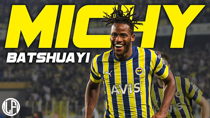 Michy Batshuayi Skills | FENERBAHÇE