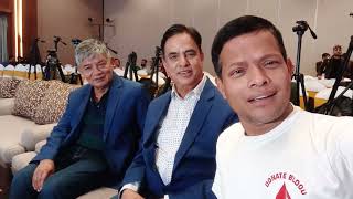 आदरणीय जोडी रक्तदान उत्प्रेरणा अभियानमा! ❤️🩸🙏 Hari Bansha Acharya Madan Krishna Shrestha