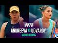 Andreeva vs. Udvardy | Madrid R2 Highlights 🎾