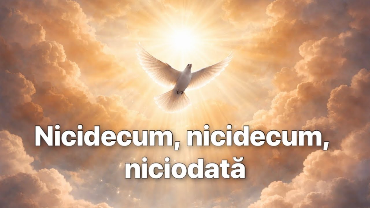 Nicidecum, nicidecum, niciodată | Răsunet Divin