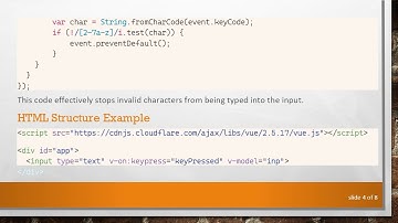 Preventing Users from Entering Invalid Data in Vue.js