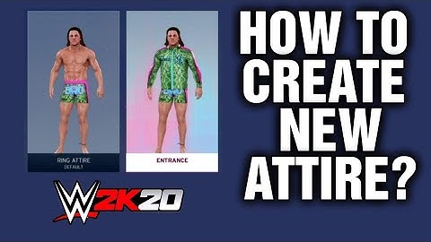 How To Create Riddle Summer Slam Attire! WWE 2K20