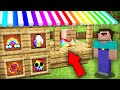 WHAT IS SOLD IN THIS RAINBOW VILLAGER STORE IN MINECRAFT ! 100% TROLLING TRAP !