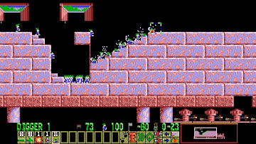 Lemmings Redux (Lunatic 31): I am A. T.