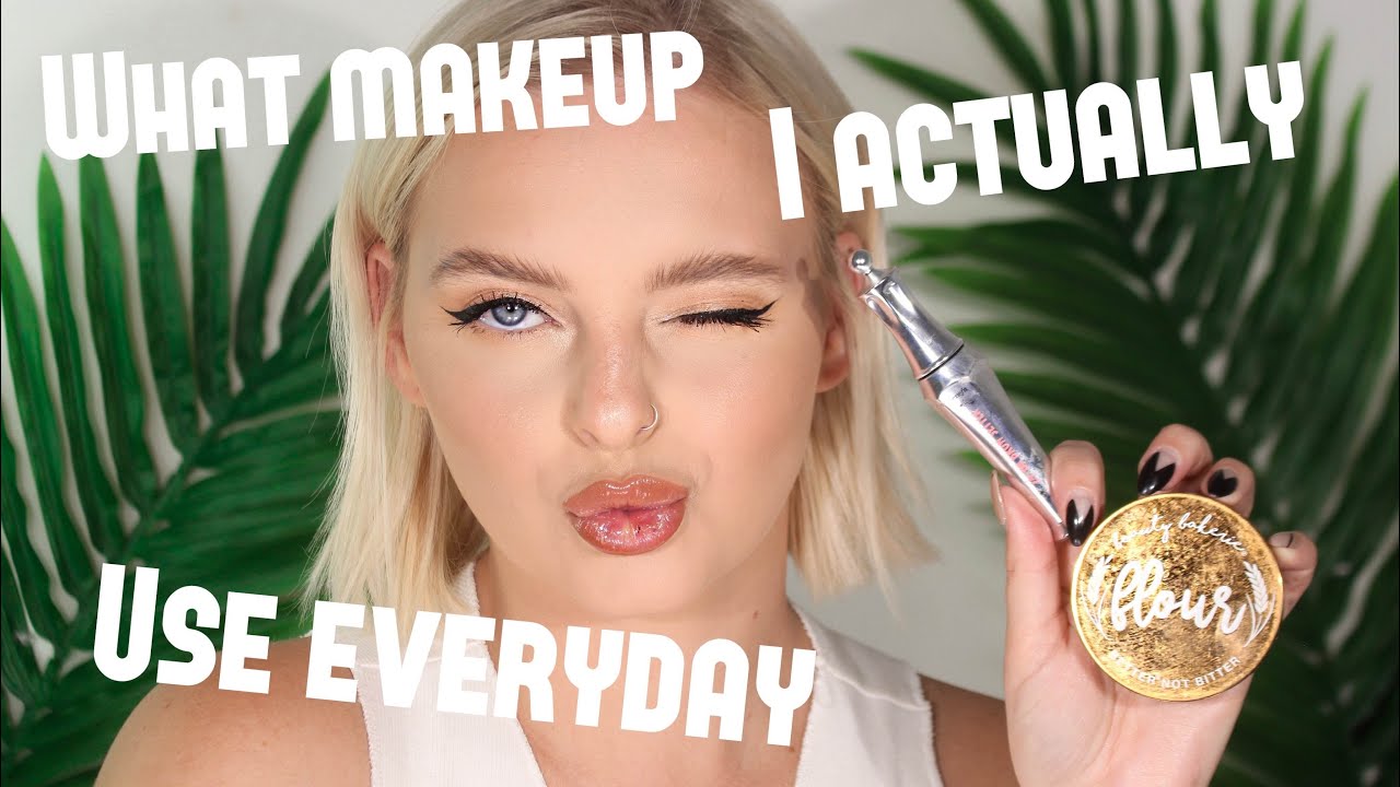 WHAT MAKEUP I USE EVERYDAY// WHAT MAKEUP I ACTUALLY WEAR// THEMEGSCAHILL