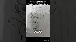 Old versions of my WCS characters #shorts #art #viral #trending #jesus #WCS #webcomic #fypシ