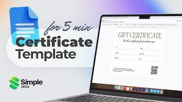 How to Design a Simple Gift Certificate in Google Docs — Printable & Free Template Included