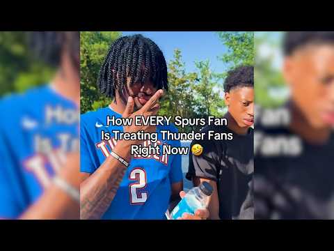 How EVERY NBA Fan Is Treating This Spurs & Thunder Series!
