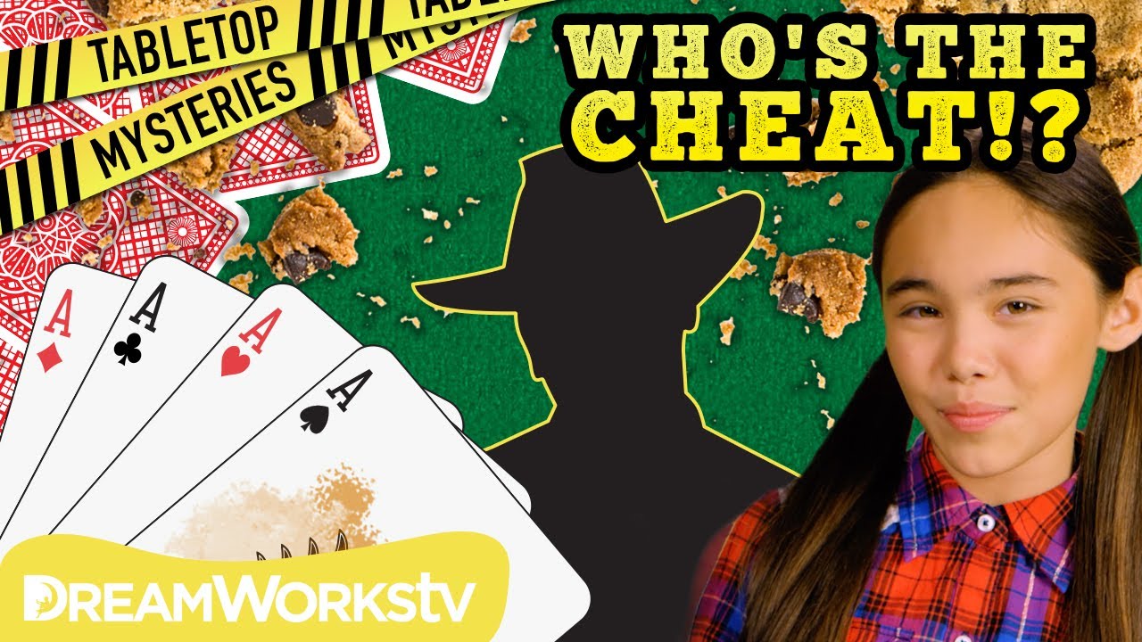 solve the mystery quiz Who is the Cheating Poker Player? | TABLETOP MYSTERIES